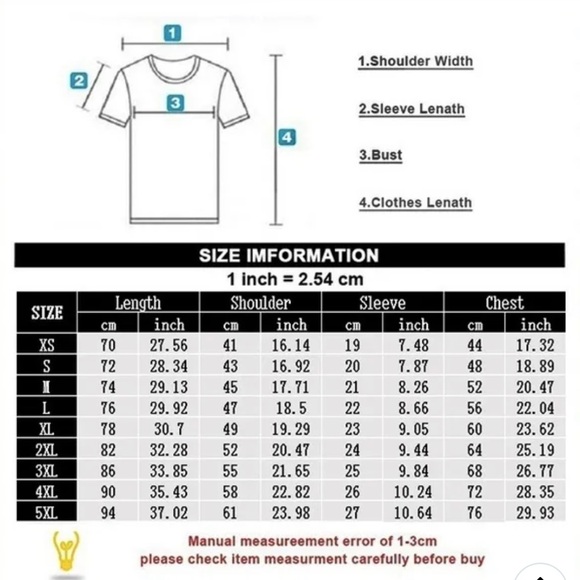 🔥New printed T-shirt size XL🔥 - Picture 2 of 3